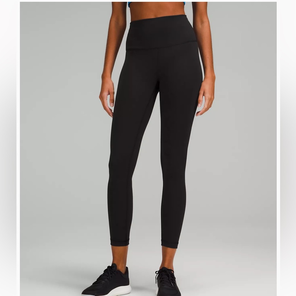 Lululemon high rise wunder train 25”, size 14